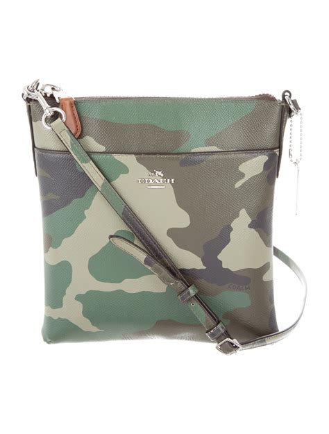 camouflage crossbody bag.